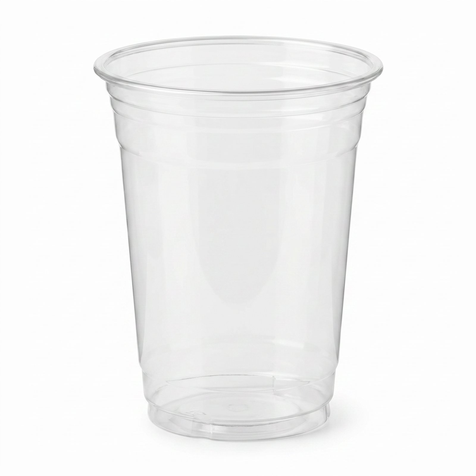 Professional 20oz Crystal Clear PET Plastic Cups, Case of 600 - Crack-Resistant - Commercial Grade - Restauran