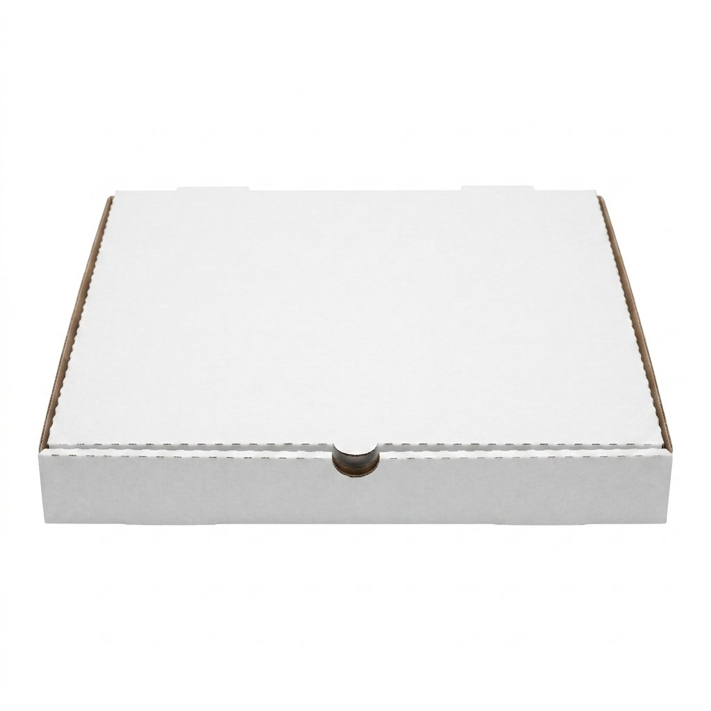 Professional Pizza Boxes 16x16 Inch 50 Pack - White Corrugated Cardboard - Commercial Grade - Pizzerias Restau