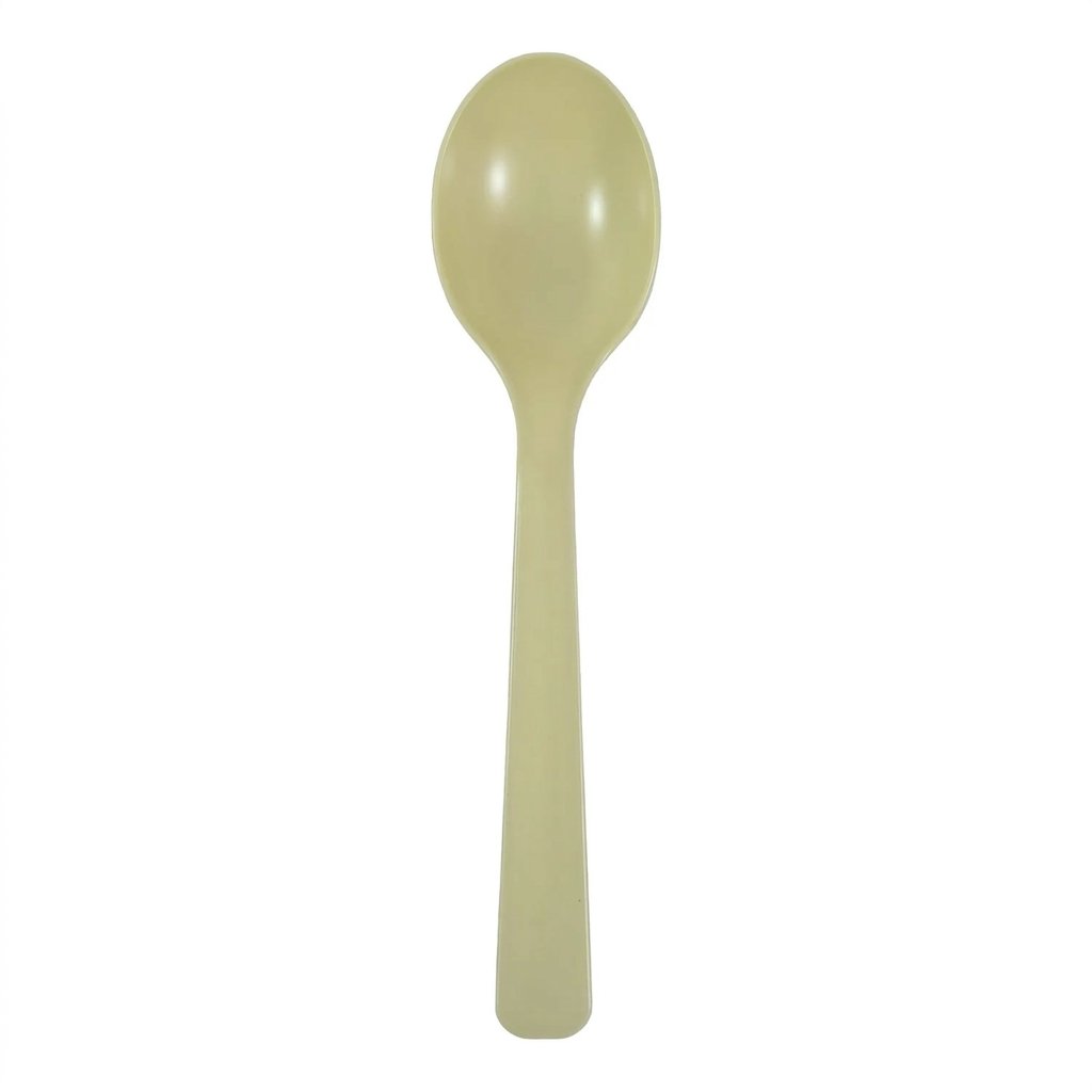 CPLA Heavy Weight Disposable Soup Spoons 1000 Count - BPI Certified Compostable - Commercial Grade - Restauran
