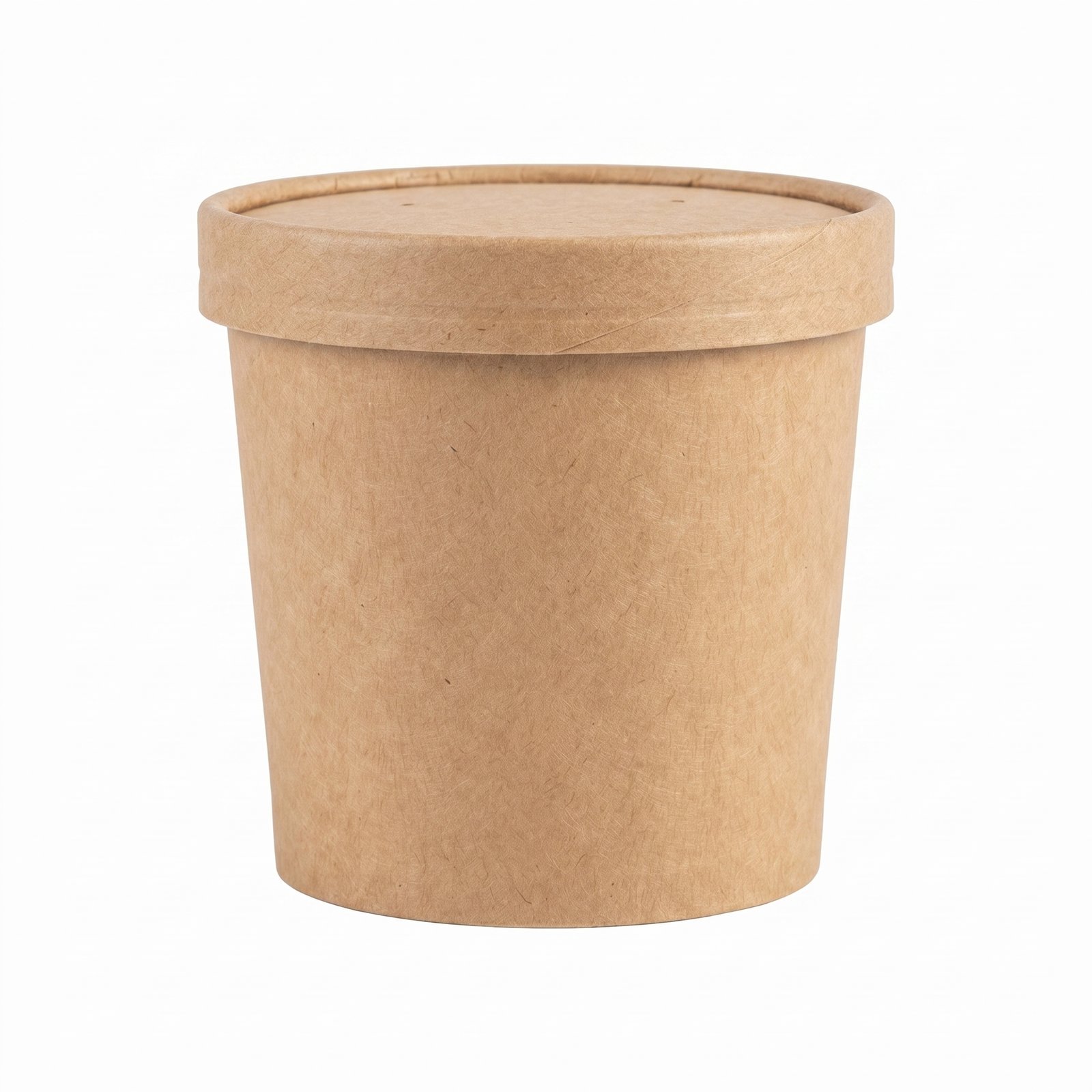 32oz Kraft Paper Soup Containers with Vented Lids 250 Sets - Leak Resistant Hot Food Bowls - Commercial Grade 