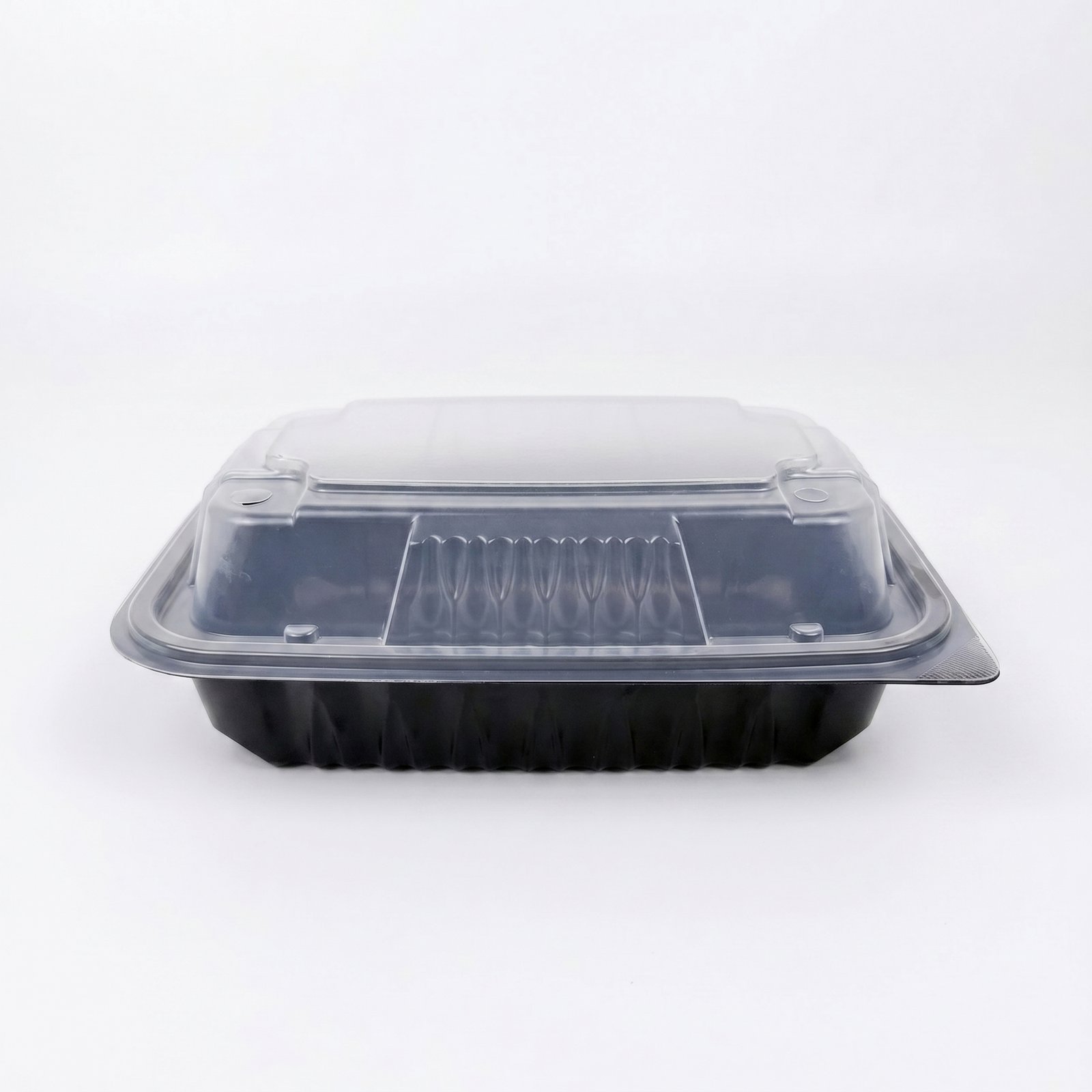 Food Containers | 150 Pack | TLAPS Commercial with Lids for Restaurants Meal Prep & Delivery (SKU 963-BK)